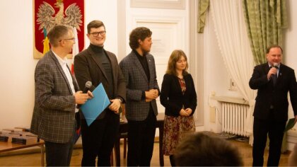 Ostrów Mazowiecka - W ratuszu miejskim w Ostrowi Mazowieckiej zgromadziło się wi