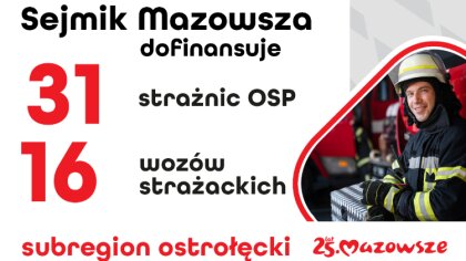 Ostrów Mazowiecka - Jest decyzja radnych województwa mazowieckiego! Jednostki OS