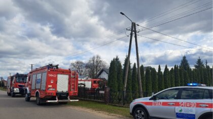 Ostrów Mazowiecka - W wyniku pożaru, do którego doszło w Kiełczewie jedna osoba 