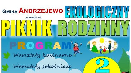 Ostrów Mazowiecka - Urząd Gminy w Andrzejewie serdecznie zaprasza na Ekologiczny