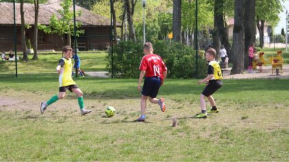 Ostrów Mazowiecka - Ogródek Jordanowski przemienił się w arenę sportowych zmagań