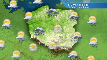 Ostrów Mazowiecka -  Nadchodzące dni przyniosą spore zachmurzenie i opady deszcz