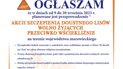 Ostrów Mazowiecka - W dniach 9-20 września 2023 roku Mazowiecki Wojewódzki Lekar