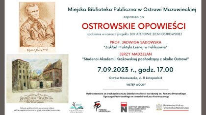 Ostrów Mazowiecka - Miejska Biblioteka w Ostrowi Mazowieckiej zaprasza na 