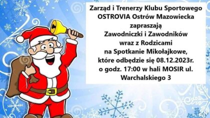 Ostrów Mazowiecka - Zarząd oraz trenerzy Ostrovii Ostrów Mazowiecka zapraszają n