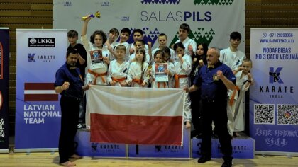 Ostrów Mazowiecka - Intensywne starty zawodników Ostrowskiego Klubu Karate Kyoku