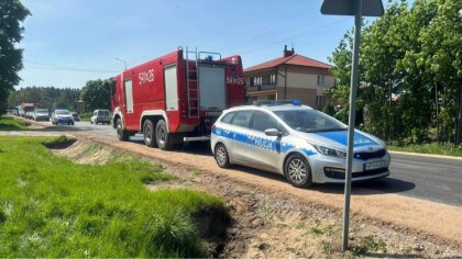 Ostrów Mazowiecka - Dzielnicowi z nurskiego posterunku nie wahając się ruszyli n