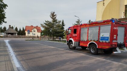 Ostrów Mazowiecka - Ochotnicza straż pożarna została zadysponowana do usunięcia 