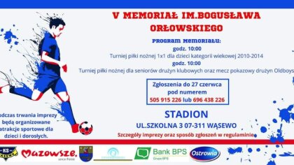 Ostrów Mazowiecka - Do dzisiaj można zgłaszać zespoły do V Memoriału Bogusława O