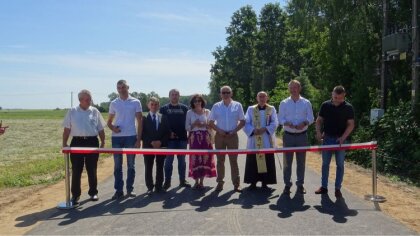 Ostrów Mazowiecka - 27 maja 2024 roku zakończono remont drogi gminnej w miejscow