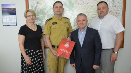 Ostrów Mazowiecka - Już niedługo Komenda Powiatowa Państwowej Straży Pożarnej w 