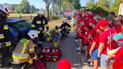 Ostrów Mazowiecka - Dzień zorganizowany przez OSP KSRG Stary Lubotyń był nie tyl