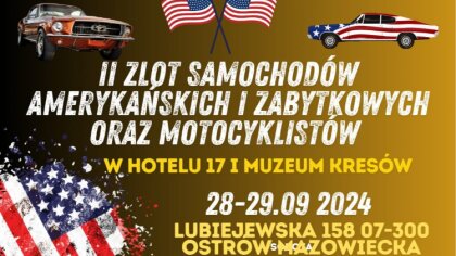 Ostrów Mazowiecka - W Ostrowi Mazowieckiej odbędzie się II Zlot Samochodów Amery