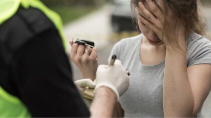 Ostrów Mazowiecka - Ostrowscy policjanci interweniowali w Jelonkach, gdzie nietr