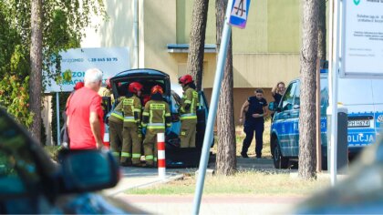 Ostrów Mazowiecka - Kierowca stracił panowanie nad pojazdem, co doprowadziło do 