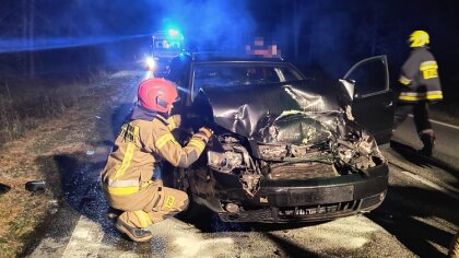 Ostrów Mazowiecka - W piątek, 8 listopada, około godz. 18:00 na drodze krajowej 