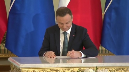 Ostrów Mazowiecka - Prezydent Andrzej Duda podpisał nowelizację ustawy o moderni