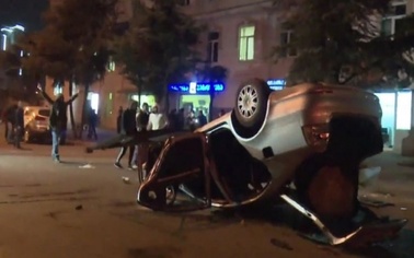 Ostrów Mazowiecka - W Batumi policja starła się z z demonstrantami. Powodem było