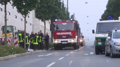 Ostrów Mazowiecka - We Frankfurcie nad Menem przed wyznaczoną akcją rozbrojenia 