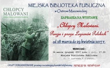 Ostrów Mazowiecka - Miejska Biblioteka Publiczna w Ostrowi Mazowieckiej zaprasza