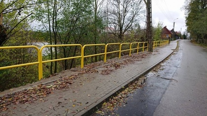 Ostrów Mazowiecka - W październiku zakończyła się budowa chodnika przy ul. Broko