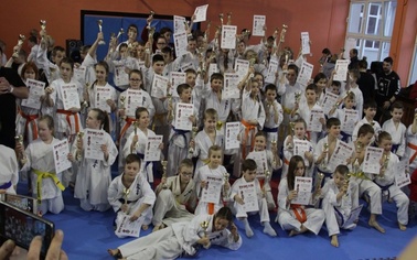 Ostrów Mazowiecka - Kolejna edycja Mazowieckiej Ligi Karate organizowanej przez 