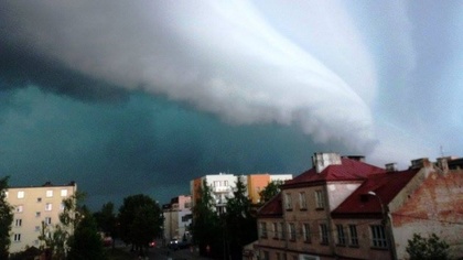 Ostrów Mazowiecka - Wczorajsza wichura, która przeszła po godz. 8.00 nad naszym 