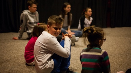 Ostrów Mazowiecka - Pierwsze feryjne zajęcia teatralne w Kotłowni za nami. Była 